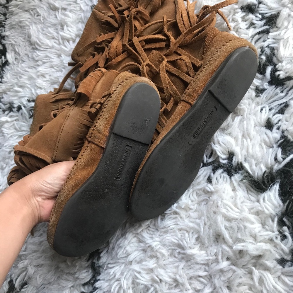 Minnetonka 3-Layer Fringe Boots - image 2